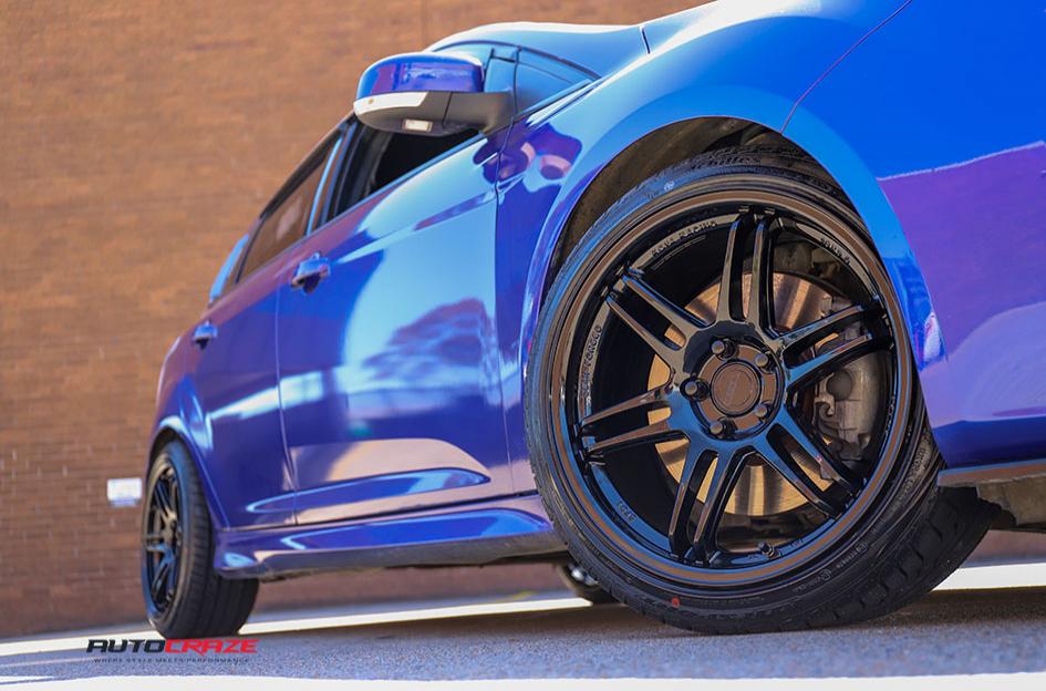 FORD FOCUS  5 STUD  SF01 SATIN BLACK